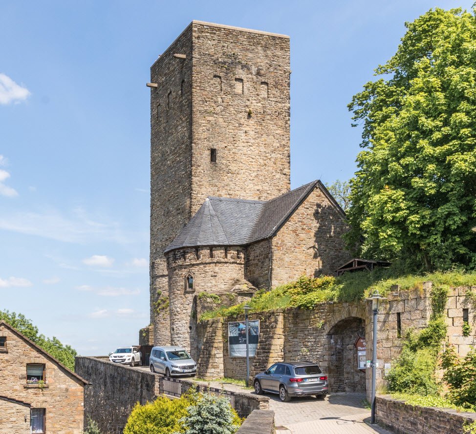 Ruins Blankenstein, Gladenbach, Germany, Germany
